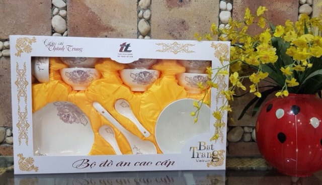Sét bát đĩa Bát Tràng cao cấp