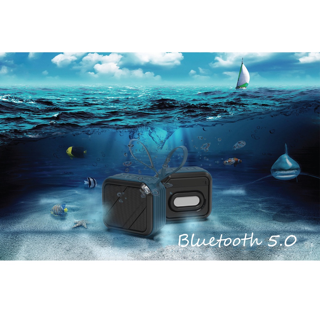 Loa bluetooth 5.0 BS-31D chống nước cao cấp