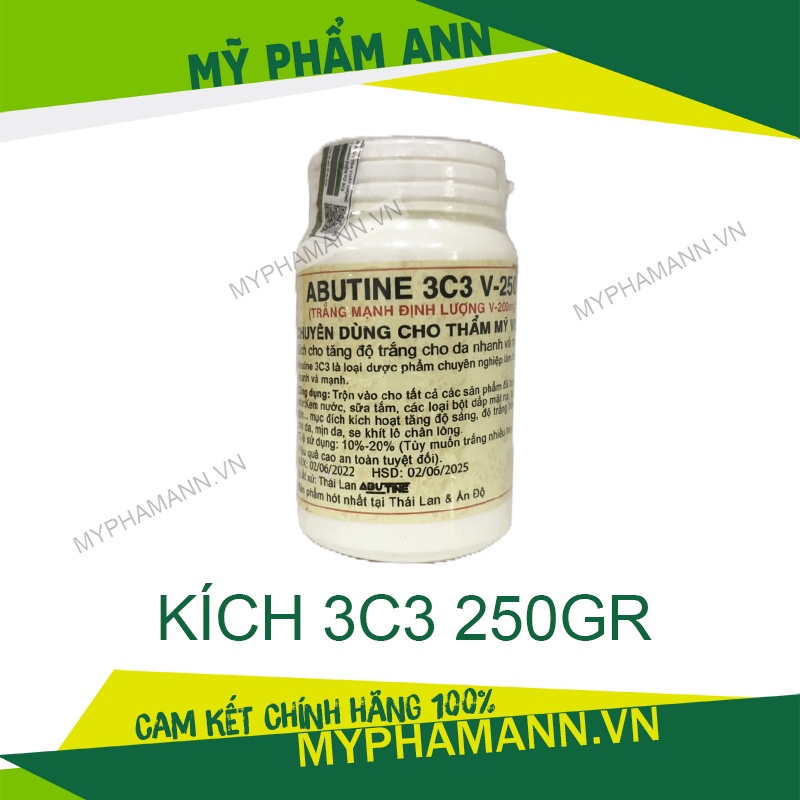 Kem Kích Trắng Abutine 3C3 Chính Hãng Kích Trắng V250