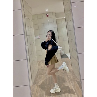 [SẴN]  áo khoác len croptop (KÈM ẢNH THẬT)