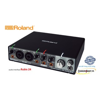 Thiết bị chuyển đổi tín hiệu âm thanh audio interface Roland Rubix 24