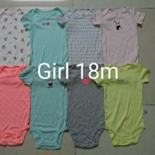 Combo 8 bộ áo liền quần bé gái