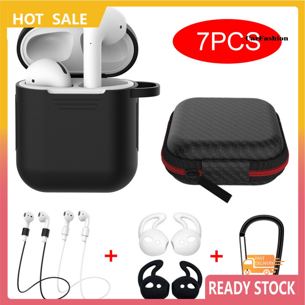 Bộ 7 Túi Silicone Đựng Tai Nghe Bluetooth Cho Airpods