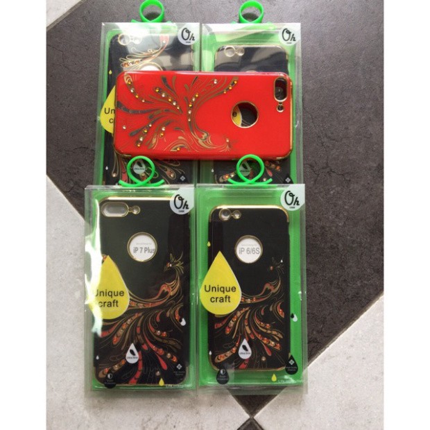 Ốp lưng iphone6plus , chính hãng Vu dẻo đính đá