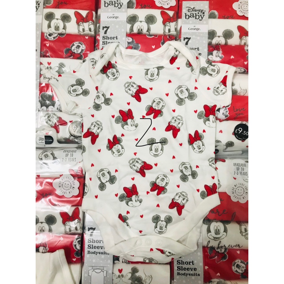 Body mickey đỏ george/tách lẻ