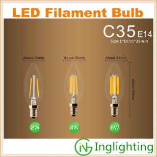 Đèn led hình nến phong cách cổ điển retro c35
