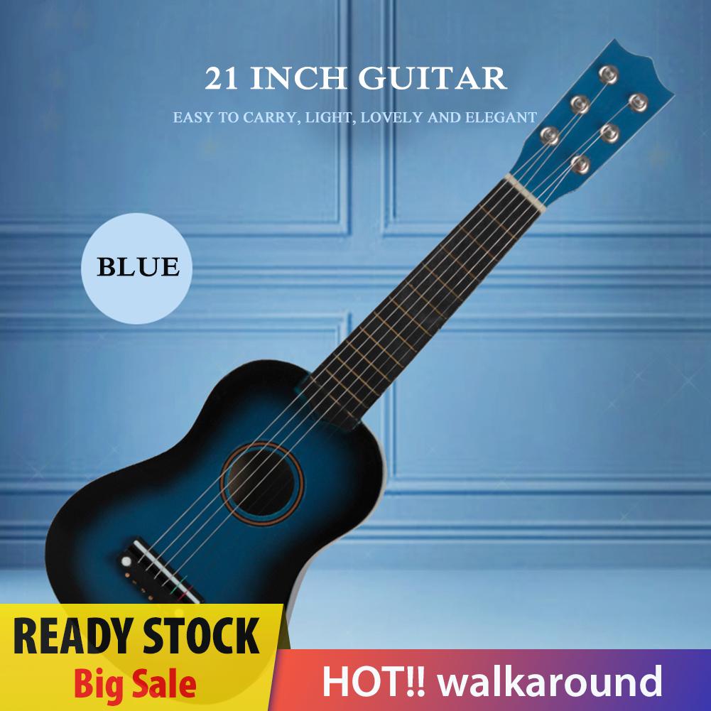 Đàn ukulele 6 dây mini 21 inch cho bé/ người mới bắt đầu