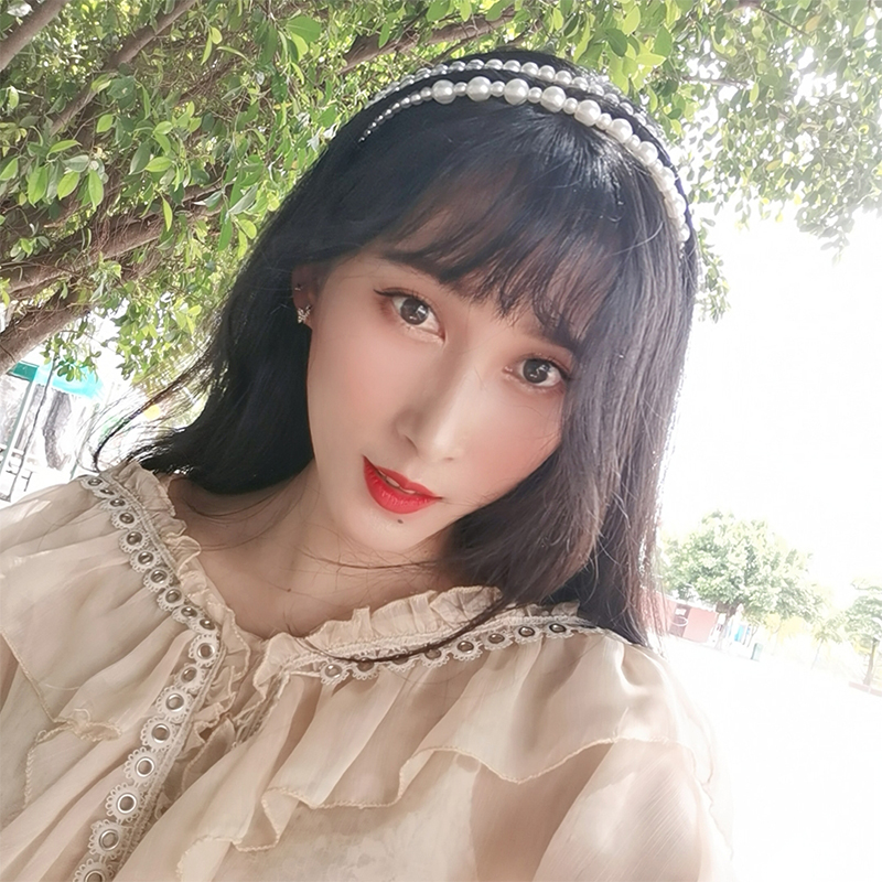 Cài tóc đính ngọc trai giả thời trang nữ tính ngọt ngào