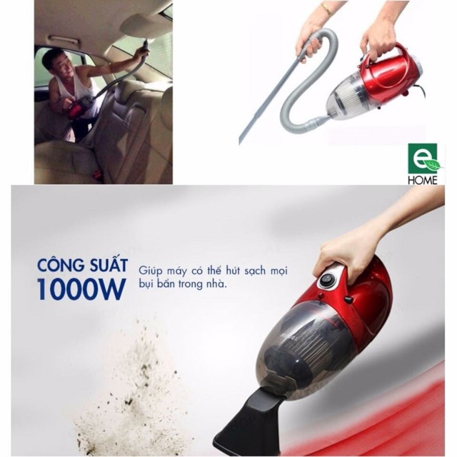 MÁY HÚT BỤI MINI CẦM TAY 2 CHIỀU HÚT VÀ THỔI