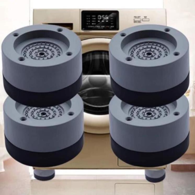 Set 4 miếng cao su lót chân máy giặt chống rung ồn