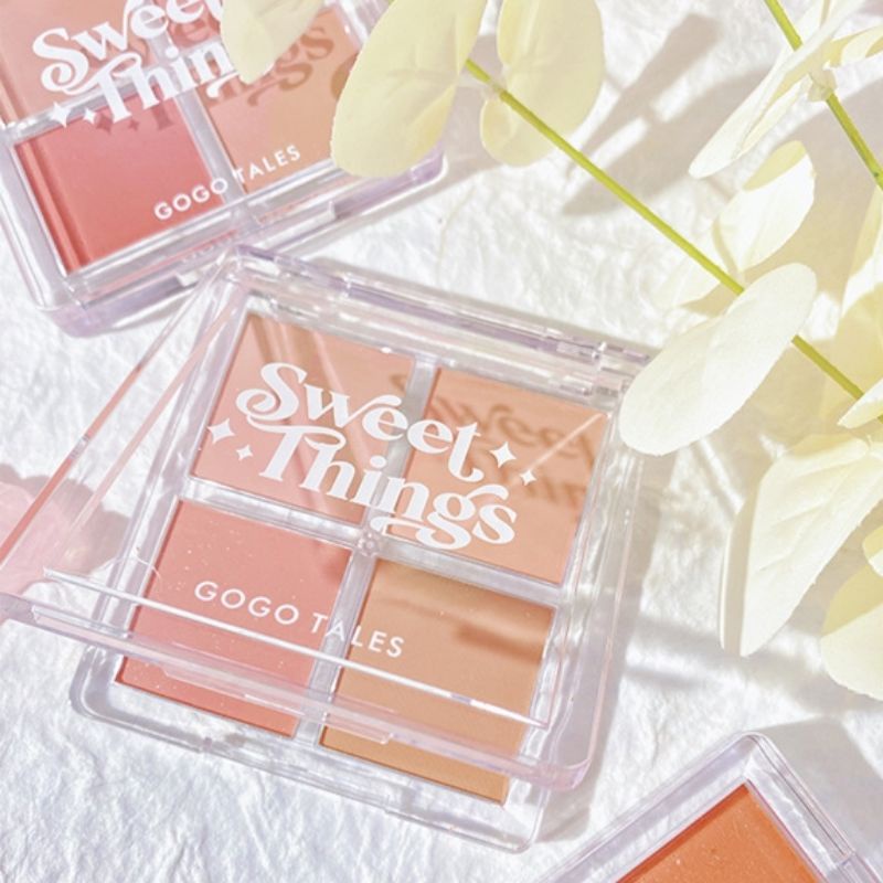 GOGO TALES - Bảng phấn má hồng Gogo Tales Soft Mist Naked Feeling Blush