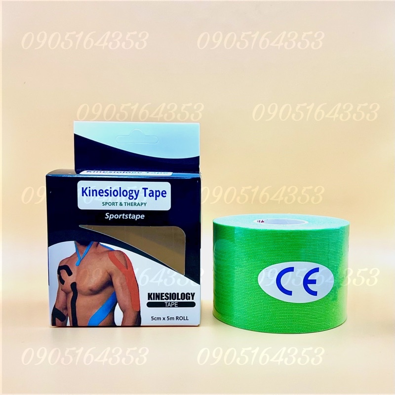 BĂNG DÁN CƠ THỂ THAO KINESIOLOGY NHIỀU MÀU
