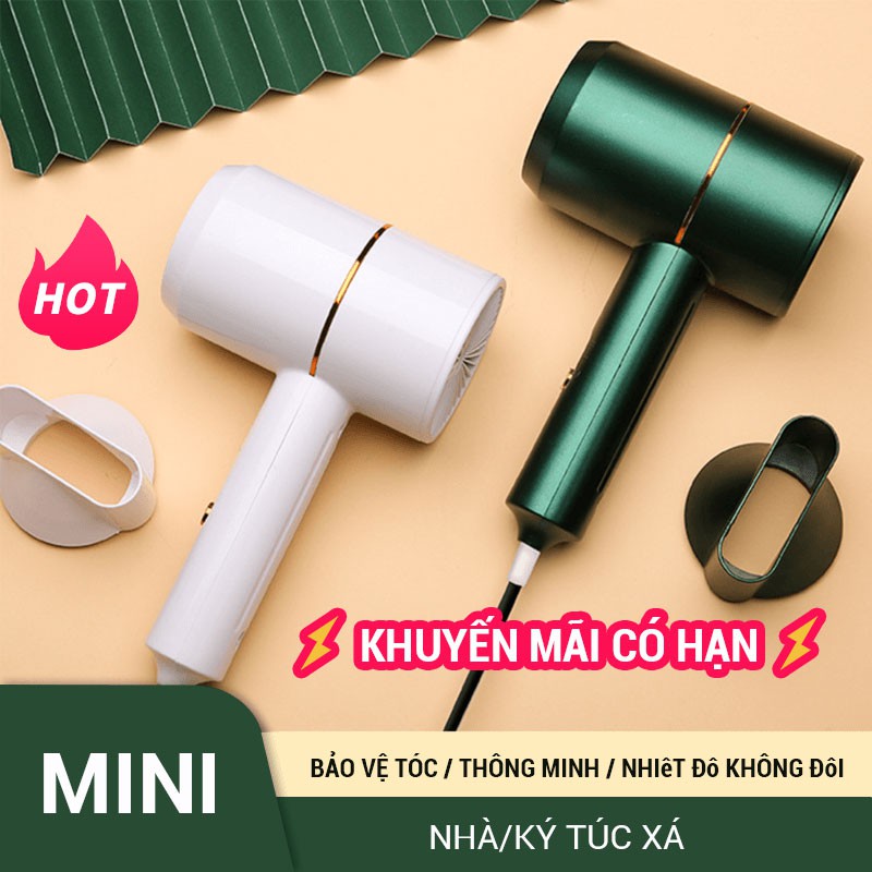[HÀNG CÓ SẴN] máy sấy tóc công suất lớn 2 chiều DELIYA chuẩn salon