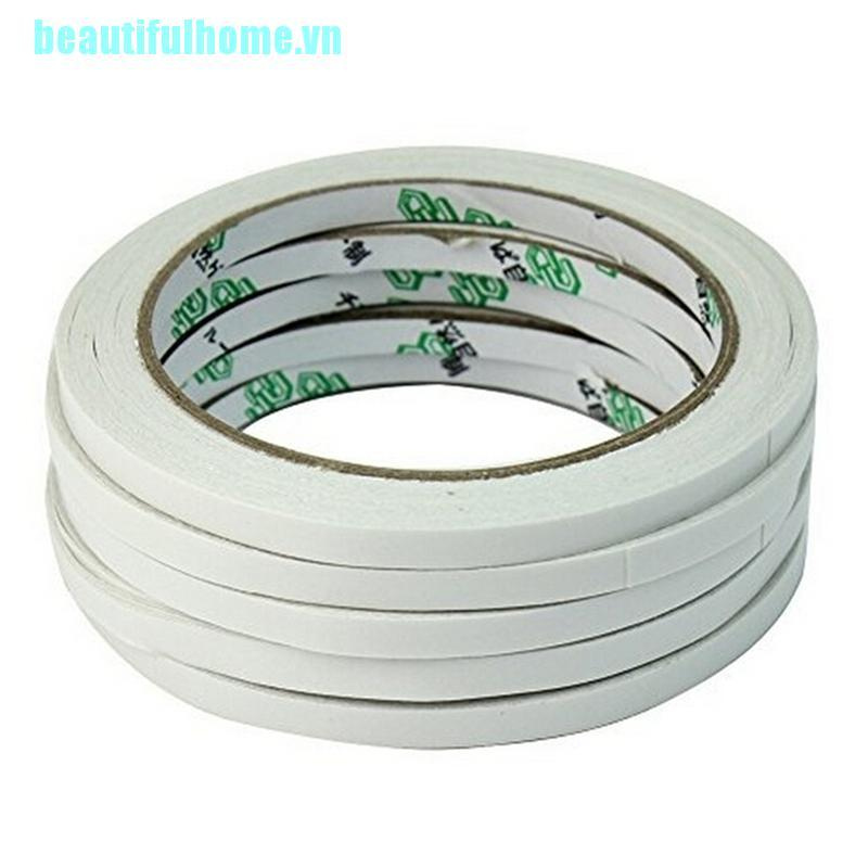 Bộ 2 / 10 Cuộn Băng Keo Hai Mặt Chắc Chắn