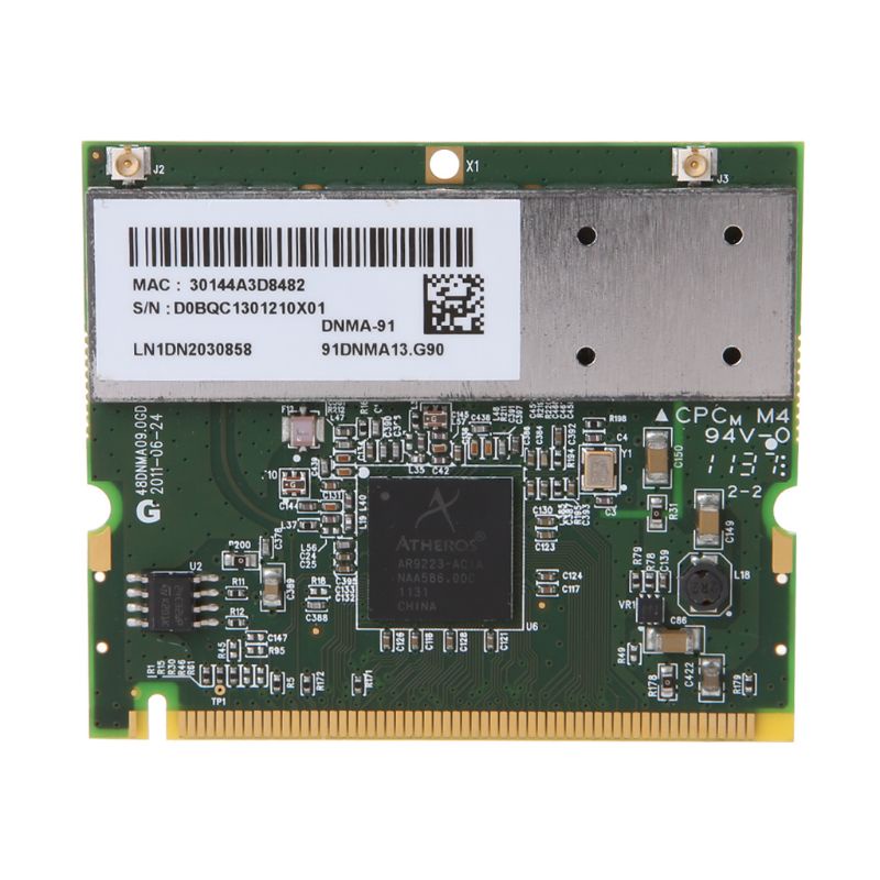 Bộ ChuyểN ĐổI Không Dây IWO AR9223 Mini PCI 2 4GHz 300Mbps Cho Acer / Dell