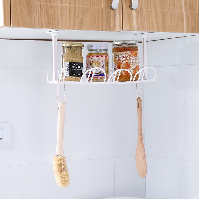 Giá đỡ dây cắm điện treo dưới bàn làm việc đơn giản tiện dụng