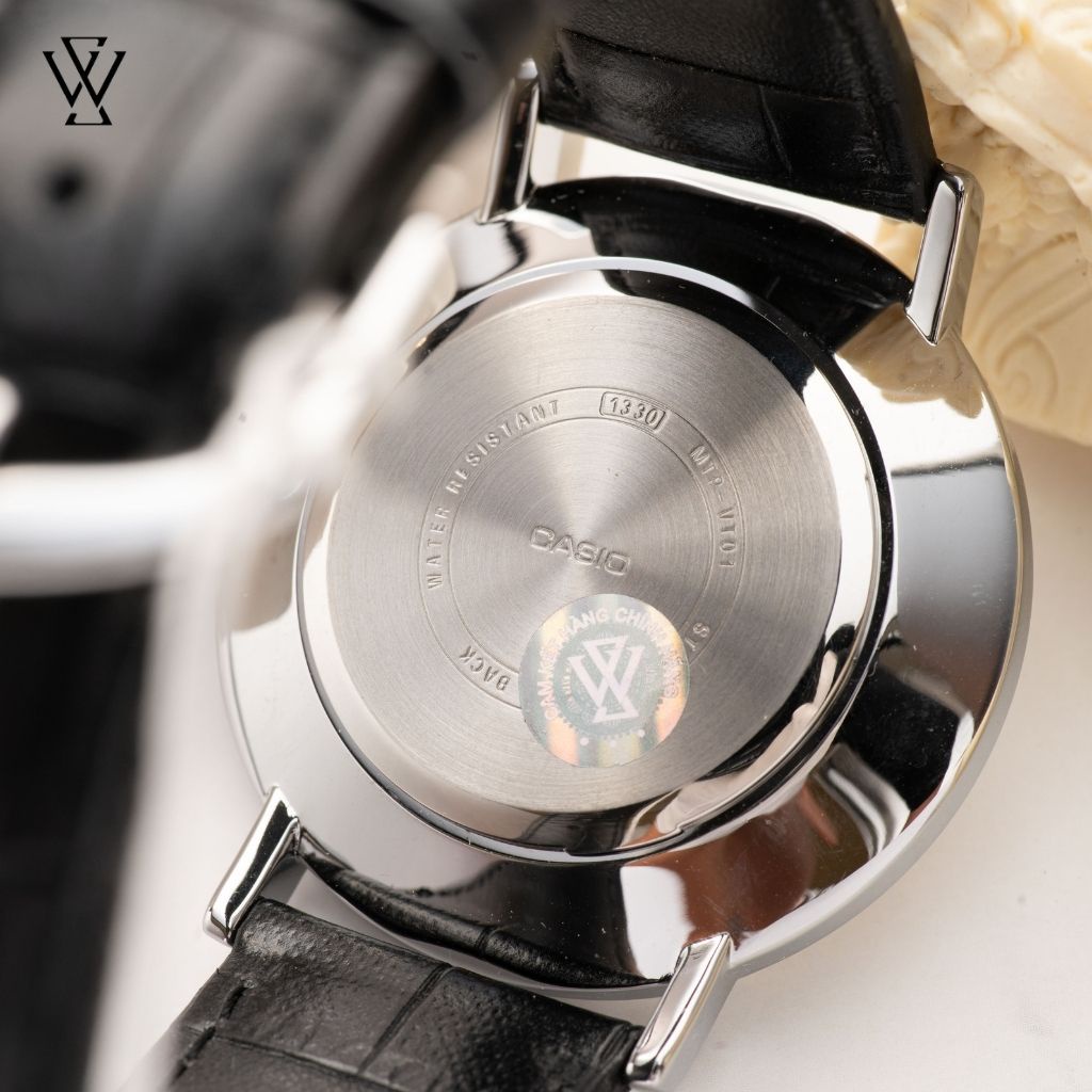 Đồng Hồ Quartz Nam Casio WATCHSTORE MTP-VT01L-7B1 Thiết Kế Mặt Kính Khoáng 40mm Chống Nước, Dây Da Bền Bỉ