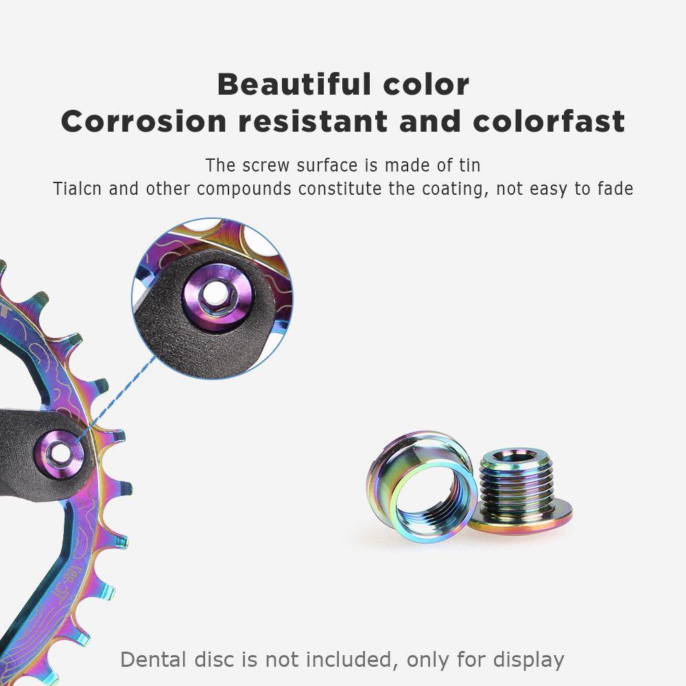 Ốc Vít Đầu Lục Giác Bằng Thép Không Gỉ Thay Thế Chuyên Dụng Cho Xe Đạp Leo Núi