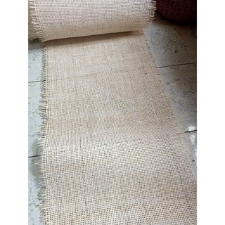 Mành mây caro khổ 60 tẩy trắng loại A