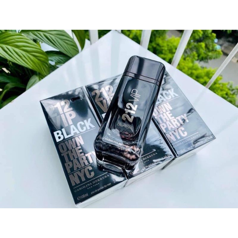 NƯỚC HOA NAM 212 VIP MEN BLACK 100ML