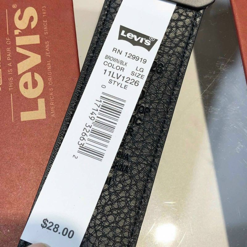 ❌❌Set Belt + Wallet Levis chuẩn xịn