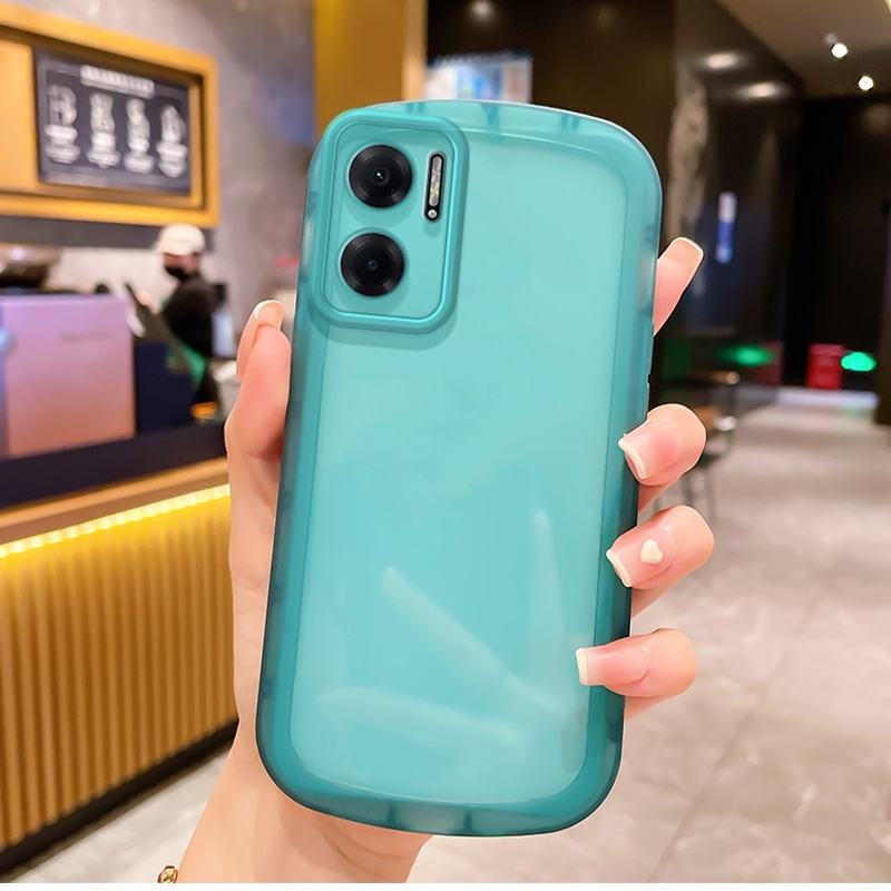 Ốp Điện Thoại Silicon Màu Macaron Cho Oppo A78 A57 A77 A77S A76 A96 A16 A16S A95 A74 A94 A54 Reno 5F