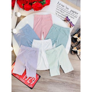 Combo 3 quần legging thông hơi xuất nhật bé gái
