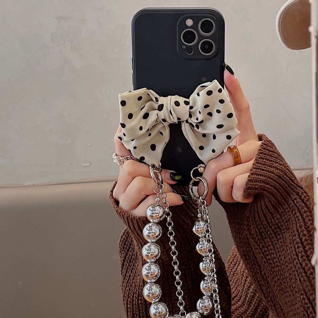 Ốp Điện Thoại Mềm Họa Tiết Chấm Bi Cho Iphone 14 pro max 14 plus 13 pro max 12 pro max 11 pro max xs max xr x 7 8 plus