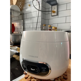[Hàng chính hãng] Nồi cơm điện Lock and lock - 0,8L - Nồi cơm mini đa năng