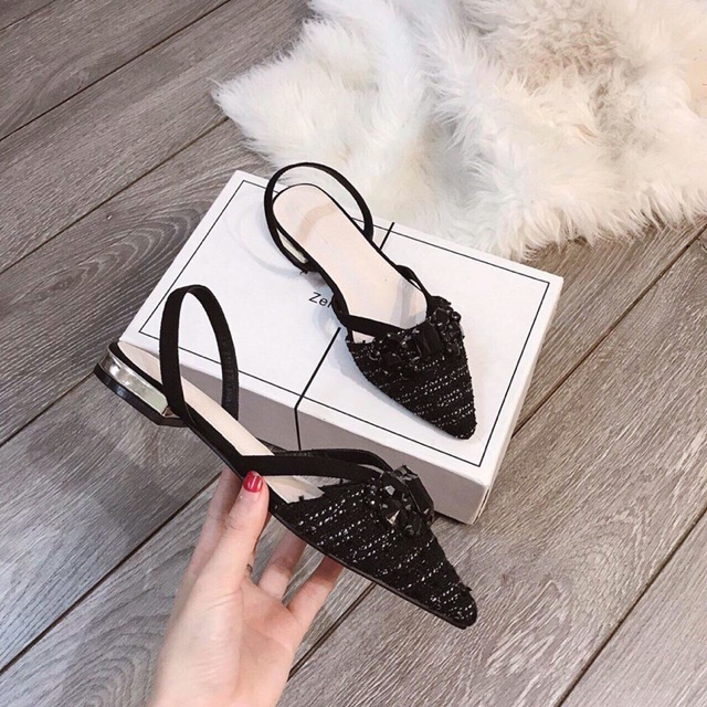 BỆT ZARA SLINGBACK