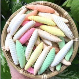 Bánh con đuông dừa mix vị ( hũ pet 400g)