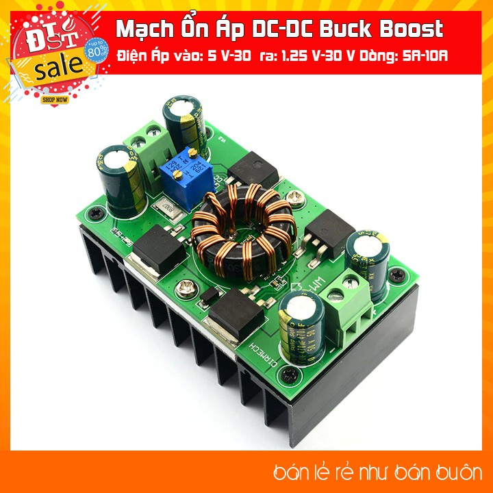 Mạch Ổn Áp DC-DC Buck Boost cố định điện áp đầu ra 30V 10A có điều chỉnh WM-045