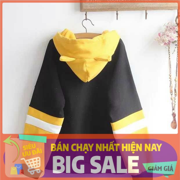 [Mã QUANAP giảm 15k đơn 200k] ÁO KHOÁC NỈ HOODIE MÈO SIÊU KUTE (FUNI)