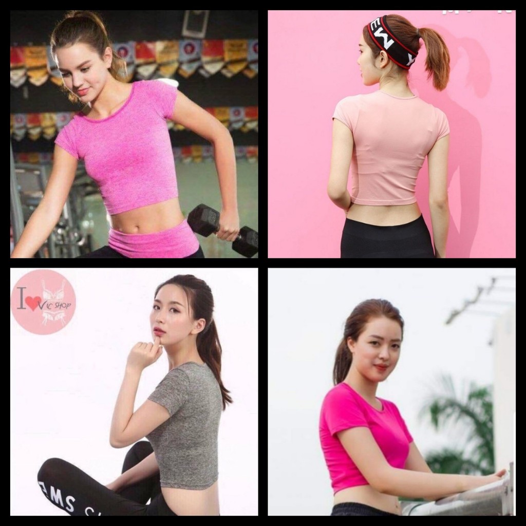 Xả áo croptop chất cotton siêu mịn | BigBuy360 - bigbuy360.vn