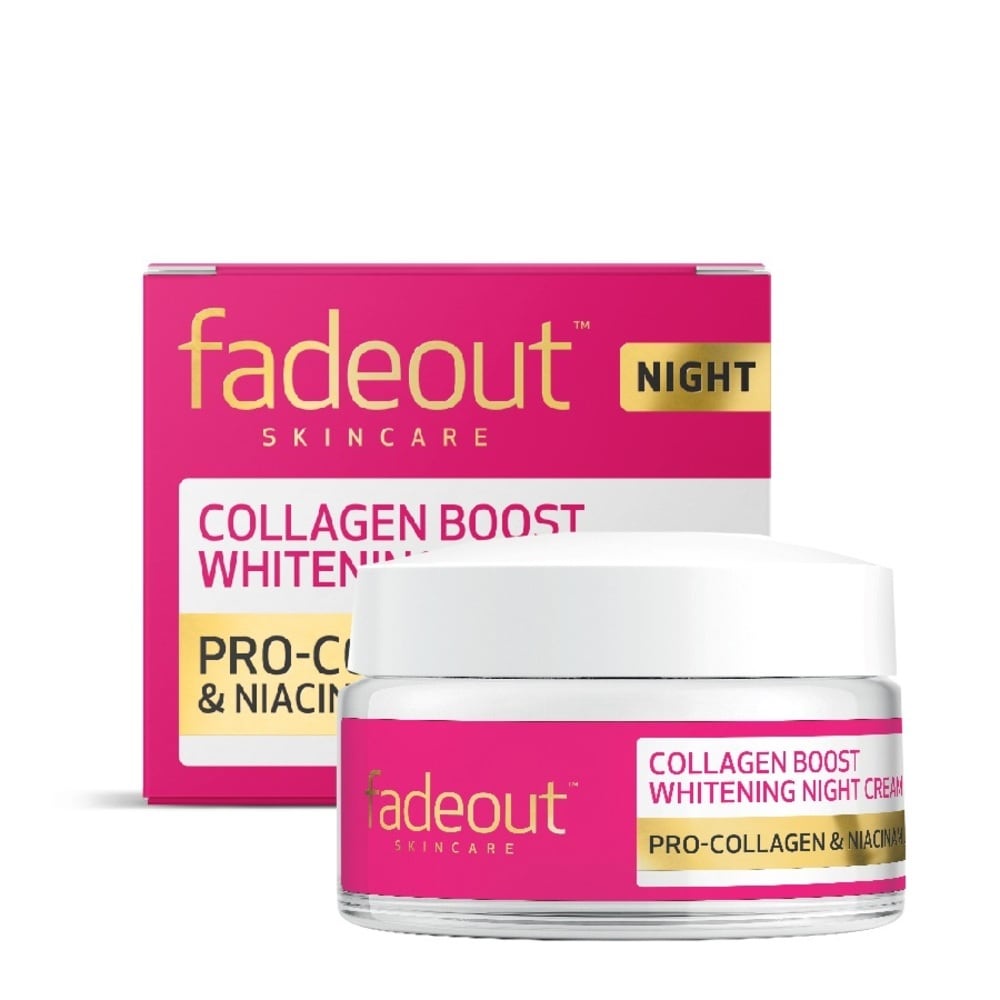 Kem Dưỡng Fadeout Trắng Da Bổ Sung Collagen Ban Đêm Collagen Boost Whitening Night Cream 50ml