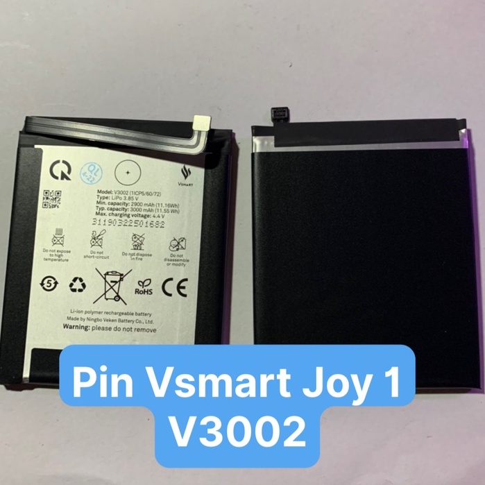 Pin chính hãng Vsmart V3002 | Vsmart Joy 1 - 3000mAh - có bảo hành