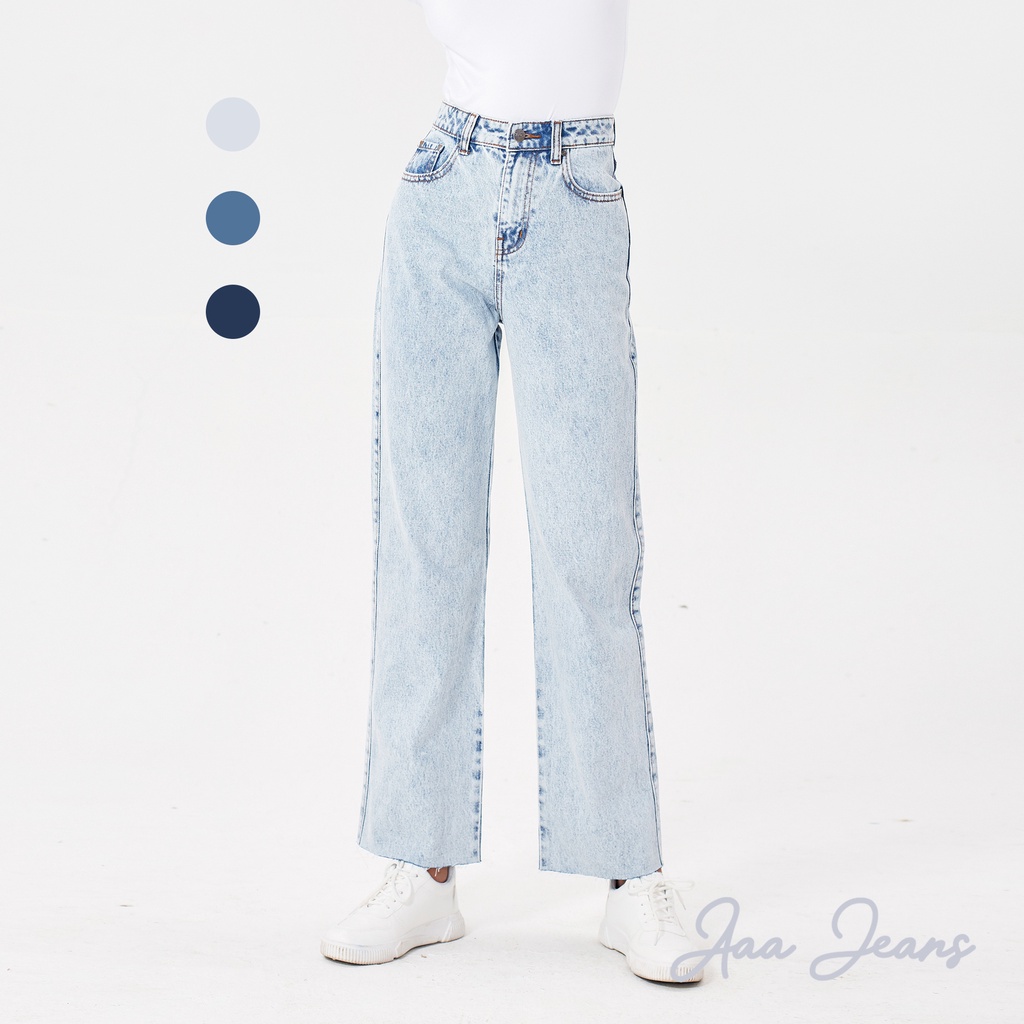 Quần Jean Ống Rộng Silver Blue Aaa Jeans thumbnail