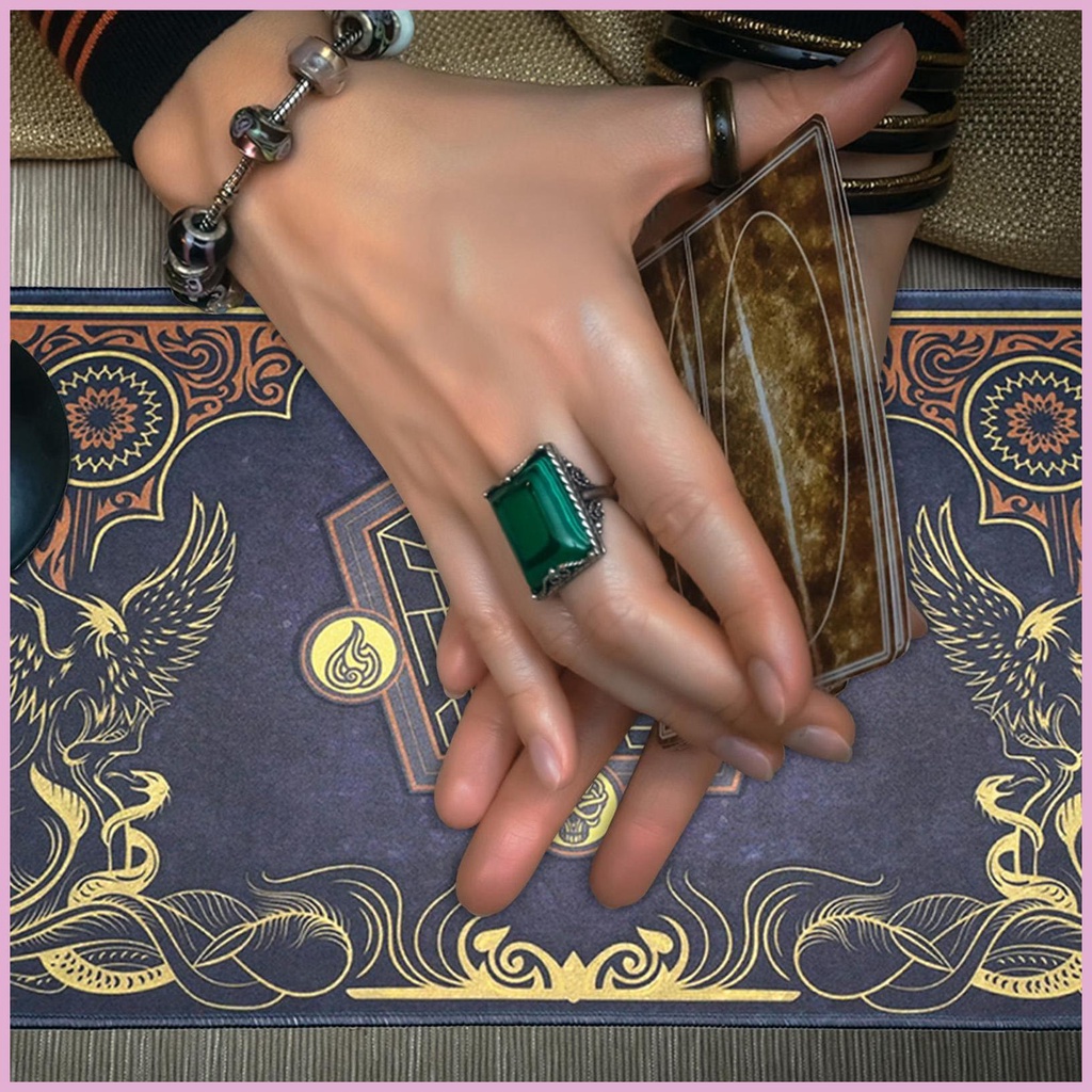 Khăn Trải Bàn Hình Chữ Nhật Chống Trượt Chuyên Dùng Cho Tarot