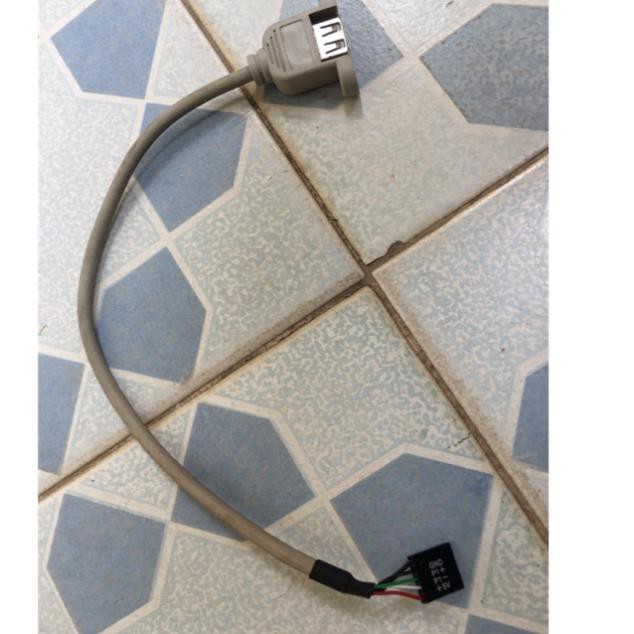 Dây cáp 4 pin từ mainboard máy tính ra usb 2.0 thanh lý