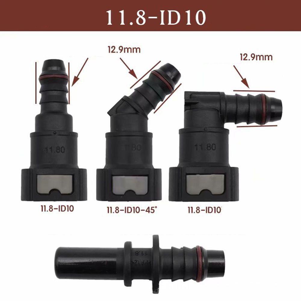 YNATURAL Set 2 Đầu Nối Bơm Dầu 11.8ID10 Chất Lượng Cao Cho Xe Mô Tô Địa Hình