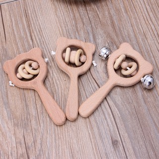 Đồ chơi lúc lắc bằng gỗ đáng yêu ngộ nghĩnh cho bé