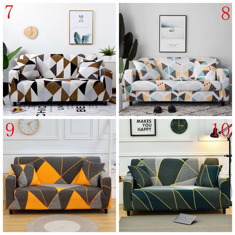 Rubik's Cube Series sofa cover 1/2/3/4 Seater Couch  Removable Slipcover Stretch Sofa Protector