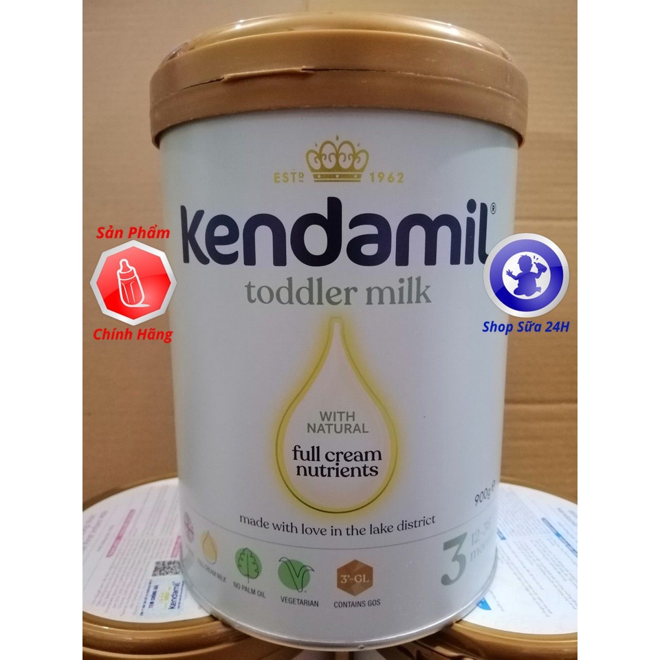 [DATE 2023] Sữa Kendamil Số 3 Lon 900g