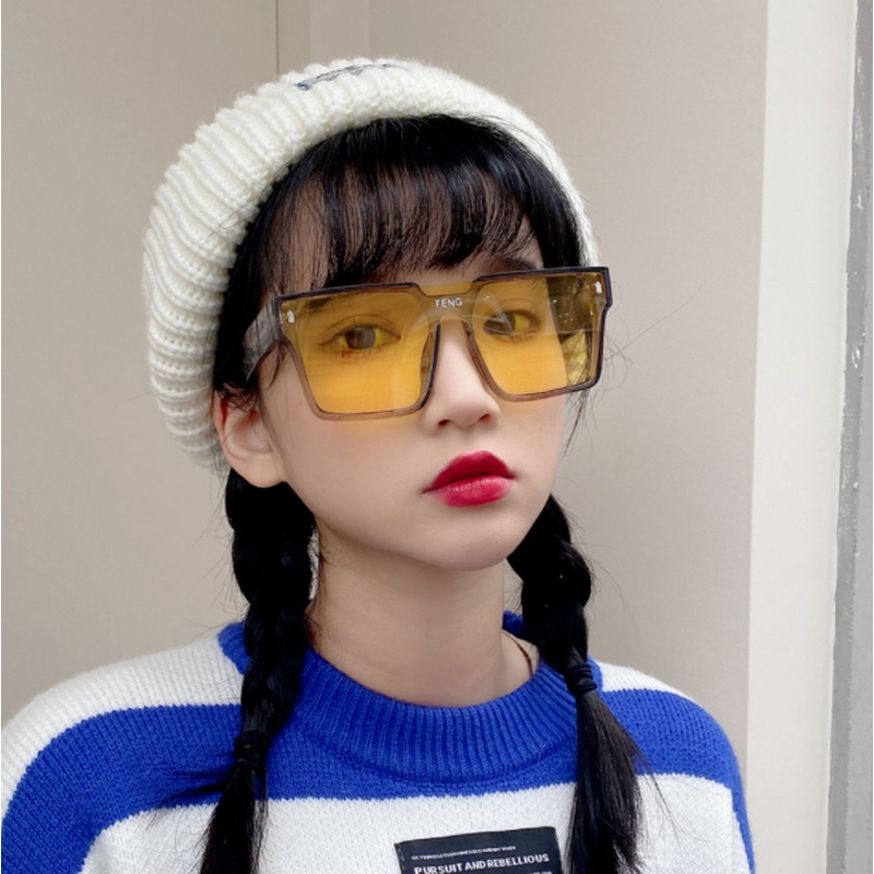 (KIQI-FASHION) COD Kính Mát Chống Tia Uv400 Thời Trang Hàn Quốc 2022 Dành Cho Nam Và Nữ