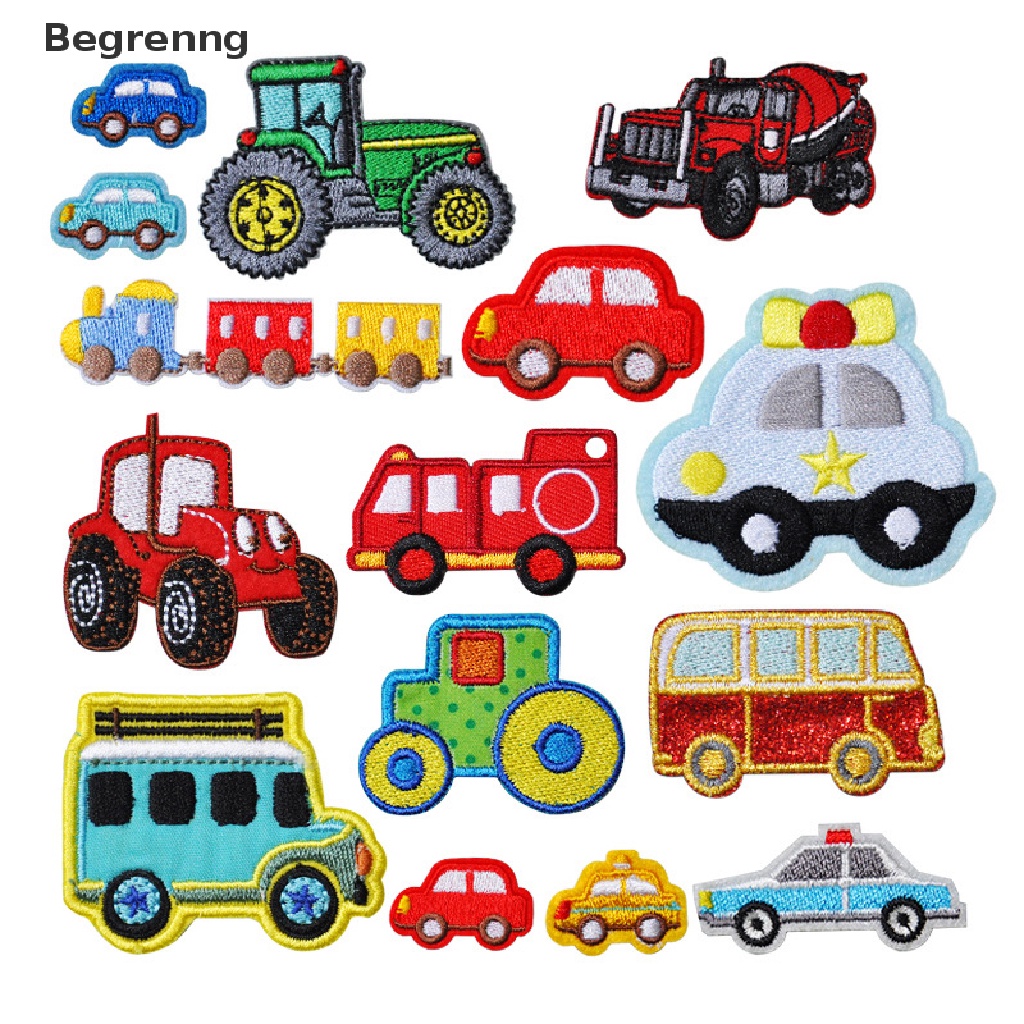 1 miếng dán thêu trang trí quần áo hình xe hơi hoạt hình | BigBuy360 - bigbuy360.vn