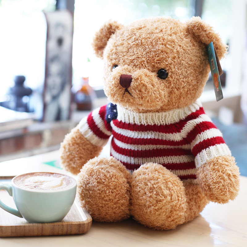 Gấu Teddy Nhồi Bông Cỡ Nhỏ Thiết Kế Dễ Thương