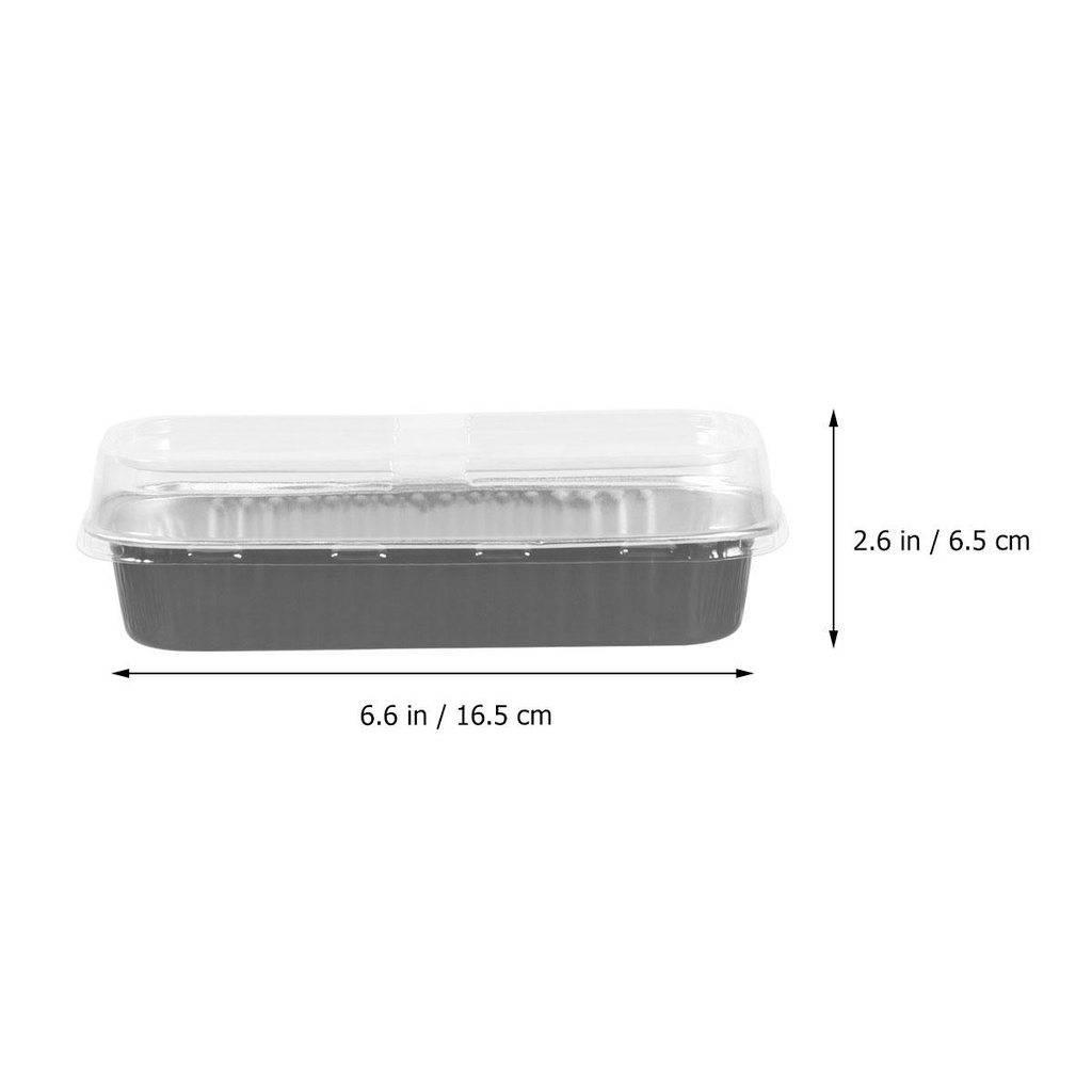 Hộp Giấy Nhôm Đựng Bánh Tráng Miệng Chịu Nhiệt 200ml