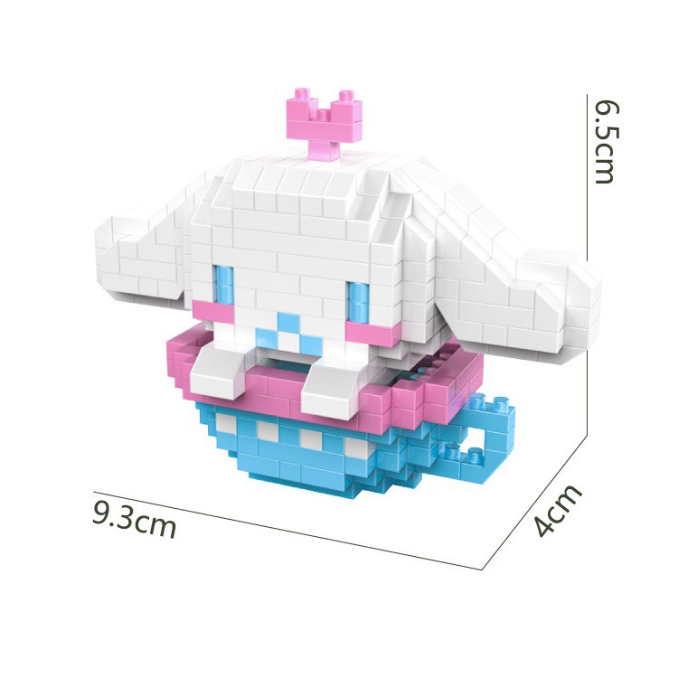 Hc Đồ Chơi Mô Hình Lắp Ráp Cốc mini Hoạt Hình melody Thủy Thủ Mặt Trăng stellalou 2101