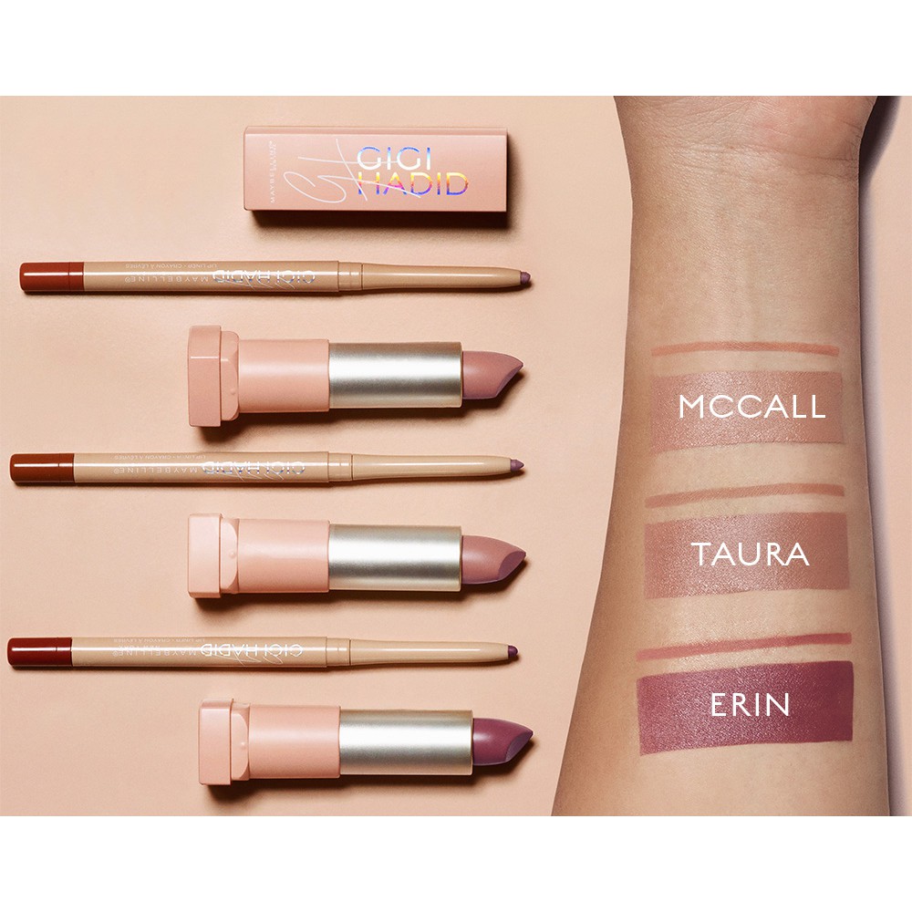 Son Môi & Chì Kẻ Môi Gigi Hadid East Coast Glam - GG09 MCCALL, GG11 ERIN