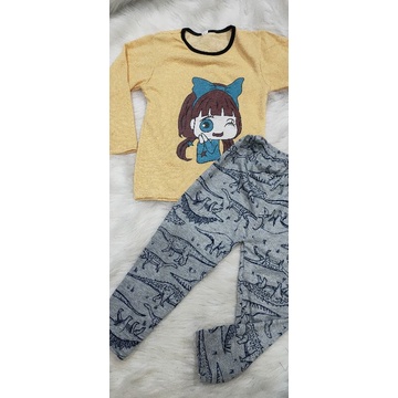 Bộ tay dài quần dài cho bé trai/gái